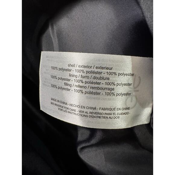 BASS OUTDOOR Women's Quilted Long-Sleeve Jacket NAVY NWT SIZE M - Picture 6 of 10